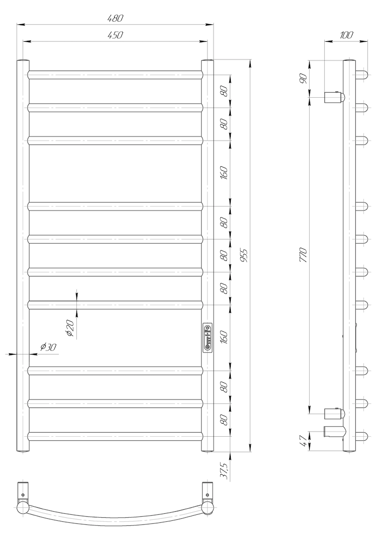 Ladder 10 Chrome