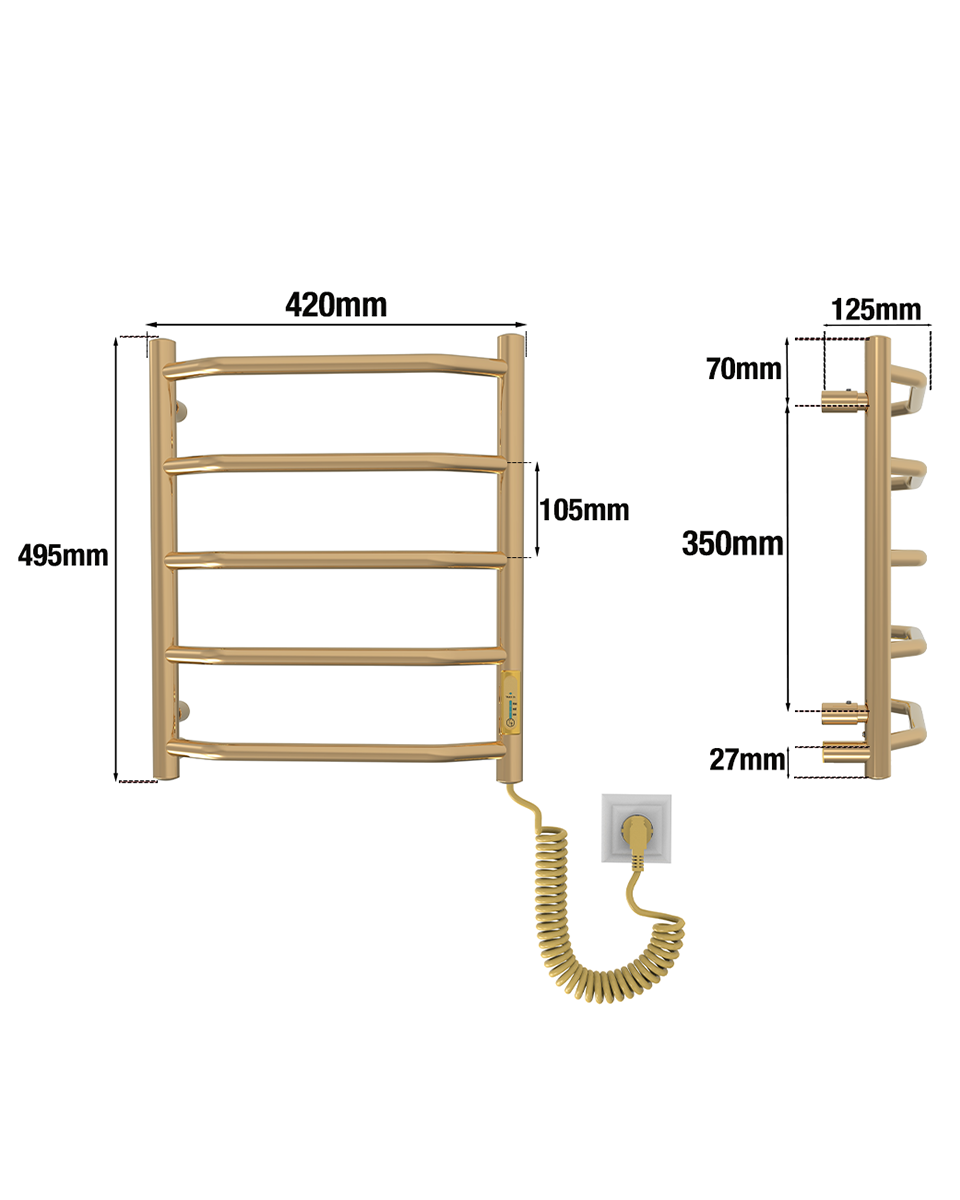 Trapezium 5 Gold