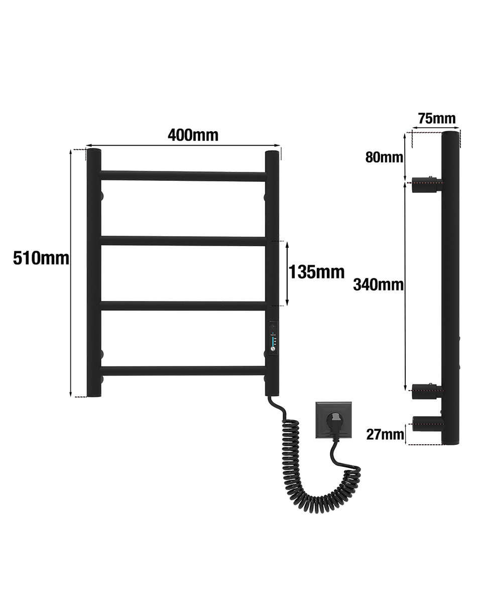 Ladder 4 Black