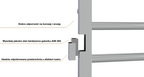 Ladder Lux 2 Chrome pentru bucătărie